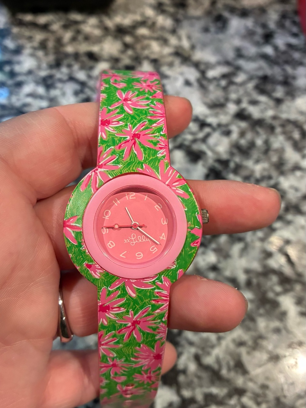 Lilly Pulitzer interchangeable watch set - Picture 4 of 6